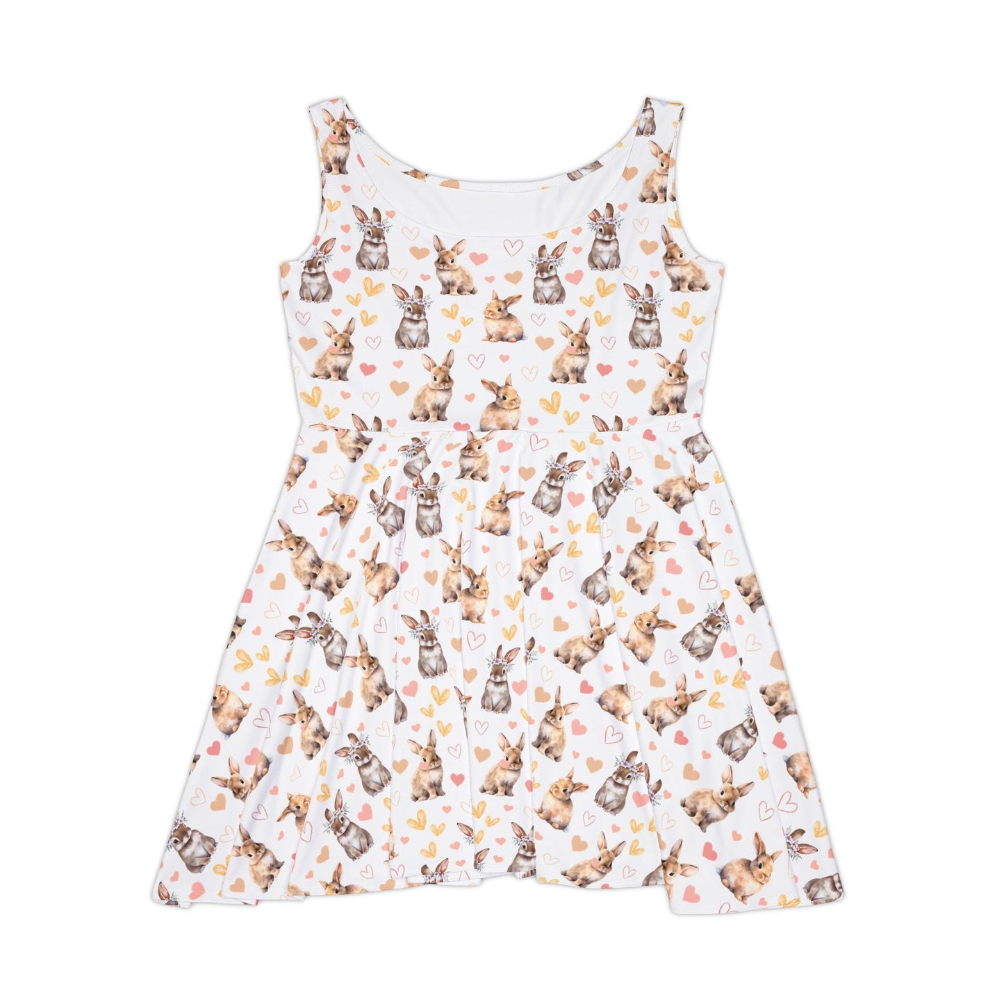 Bunny Love Women's Skater Dress - Dress - Kristine Celestine