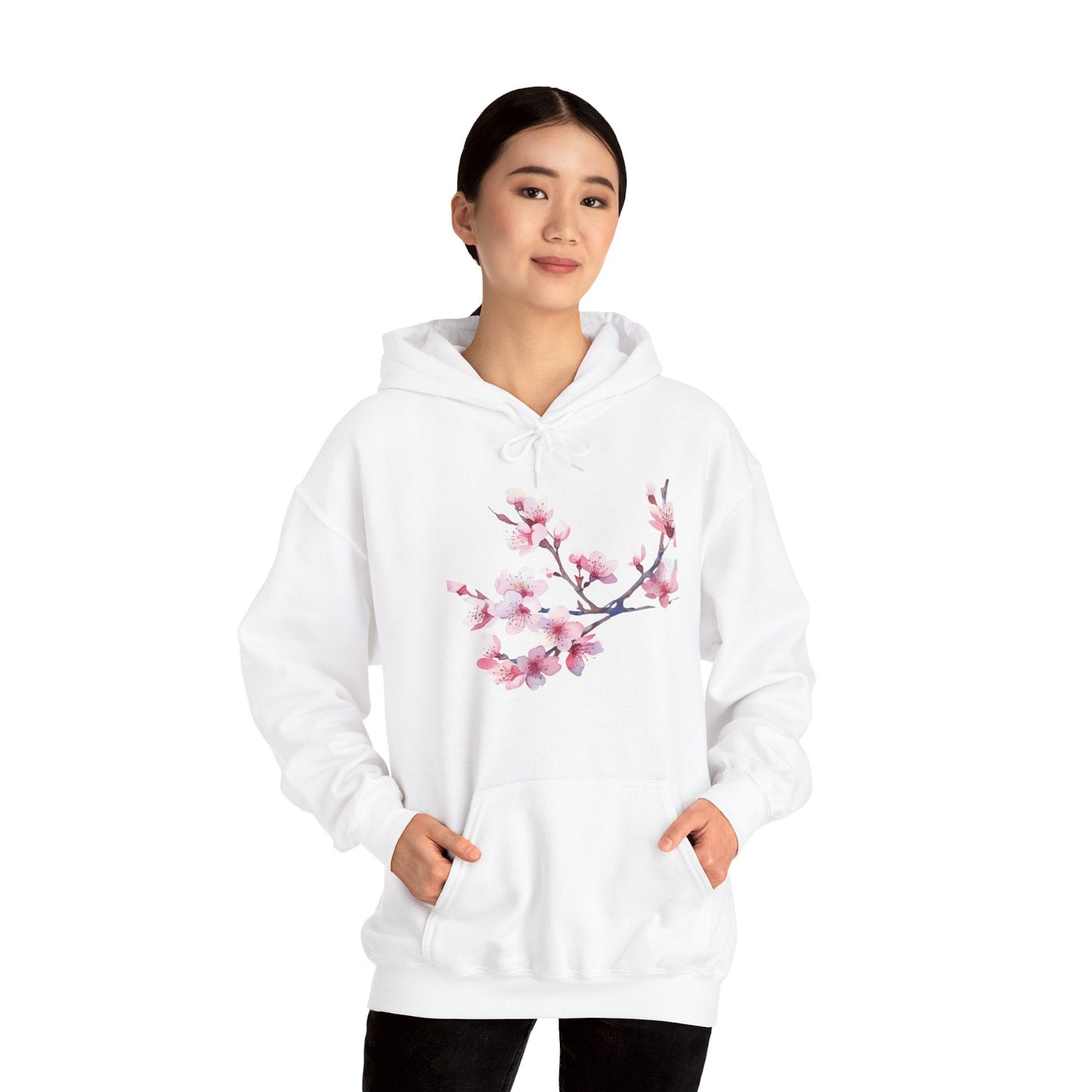 Lovely Cherry Blossom Hoodie (vL) - Hoodie - Kristine Celestine