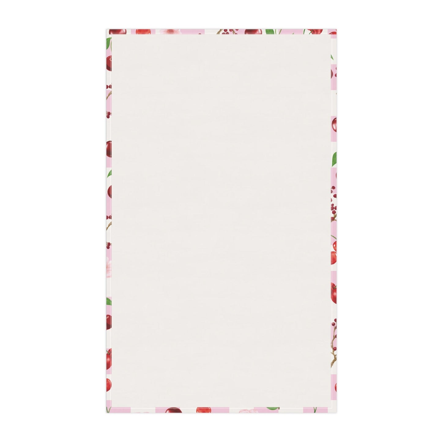 Cherry Checkerboard Kitchen Towel - Kitchen Towel - Kristine Celestine