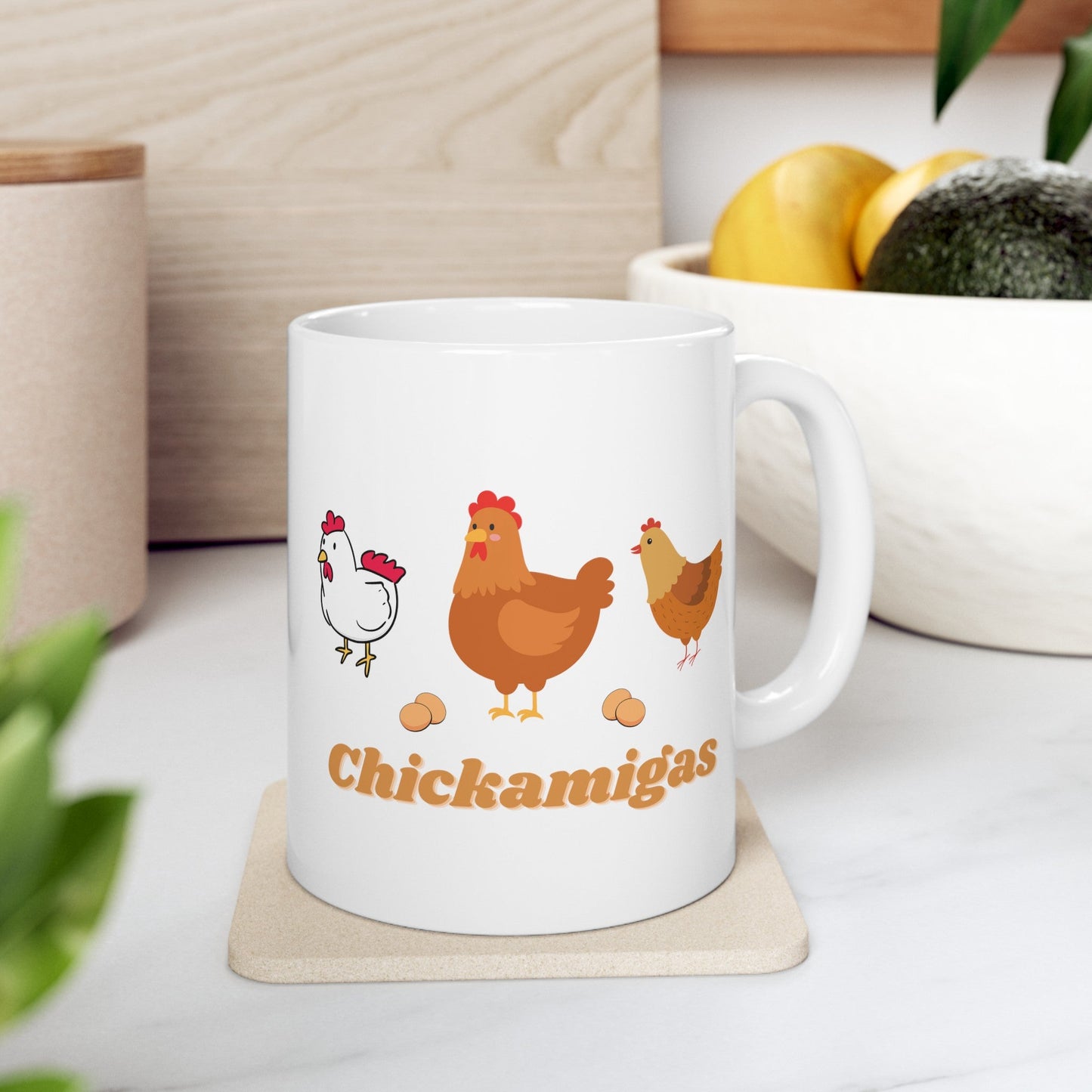 Chickamigas Chicken Mug - Mug - Kristine Celestine