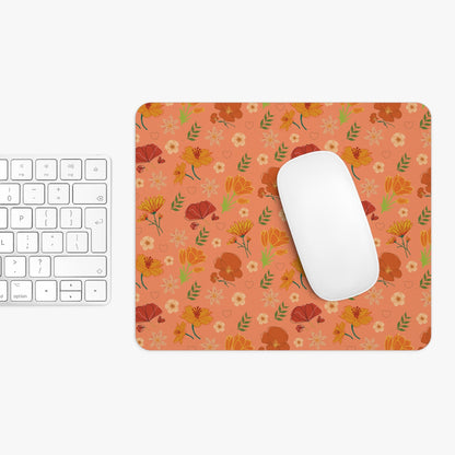 Coral Peach Meadow Mousepad - Home Decor - Kristine Celestine