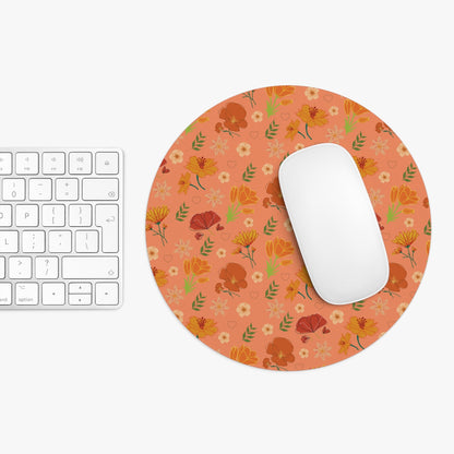 Coral Peach Meadow Mousepad - Home Decor - Kristine Celestine