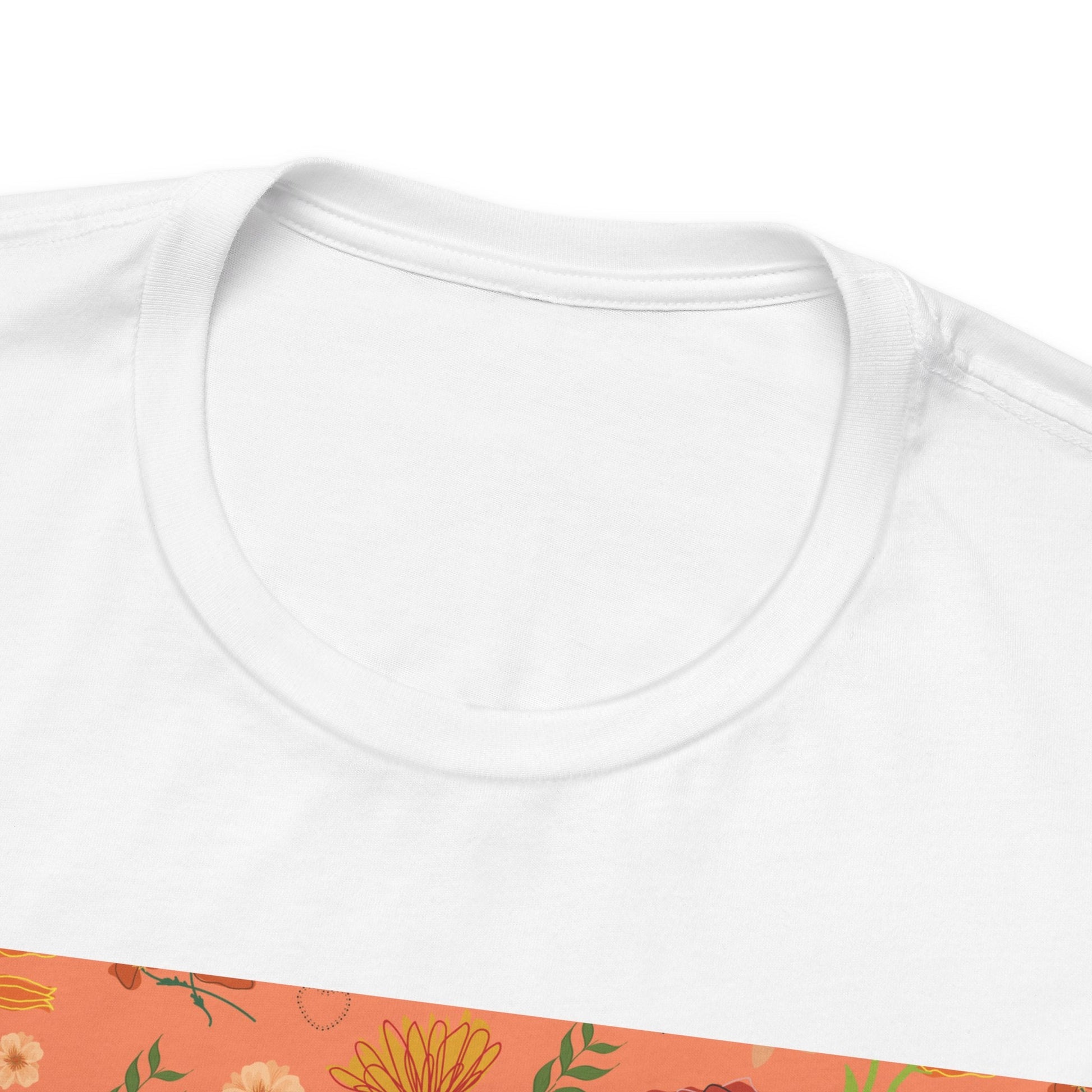 Coral Peach Meadow T - Shirt - T - Shirt - Kristine Celestine