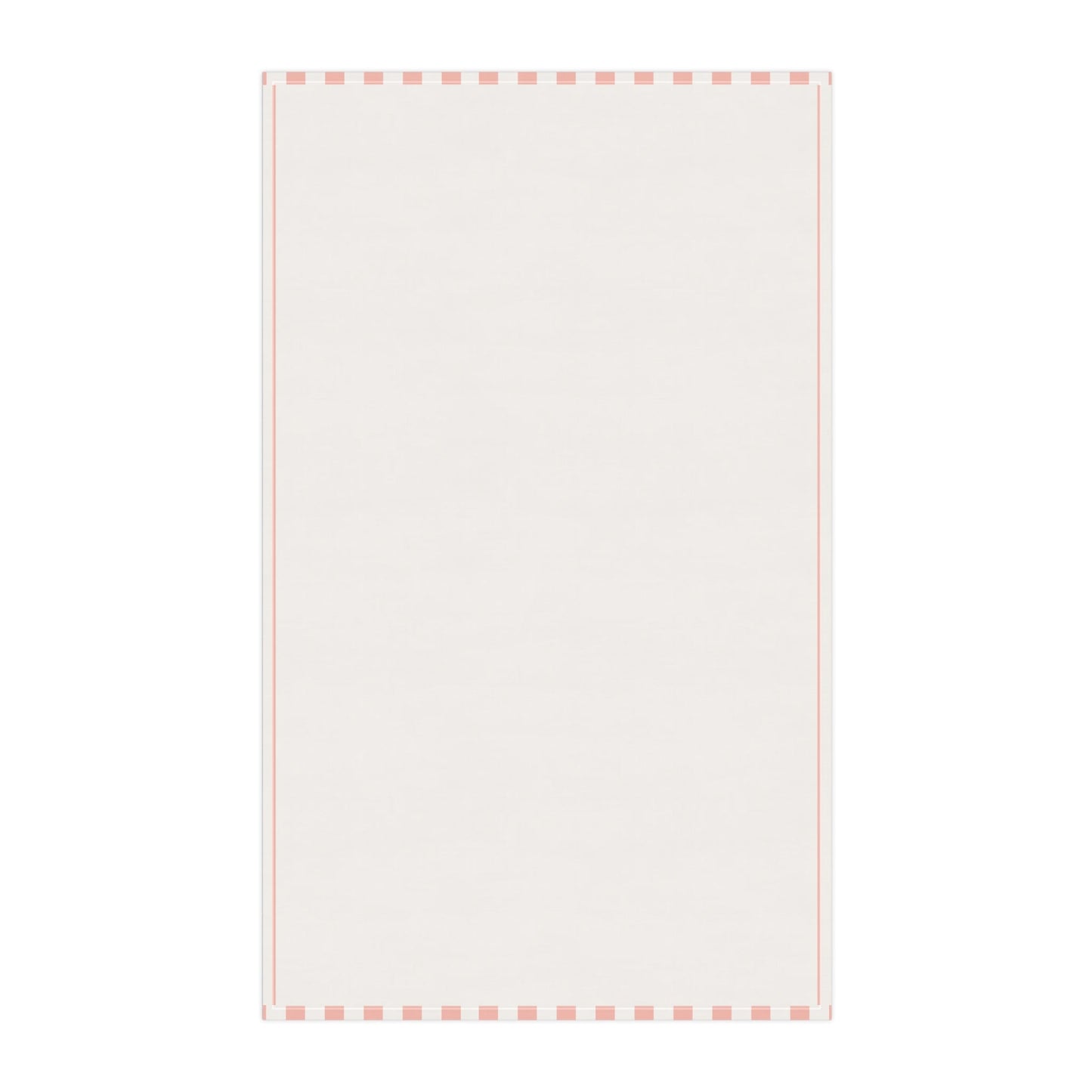 Coral Pink Stripes Kitchen Towel - Kitchen Towel - Kristine Celestine