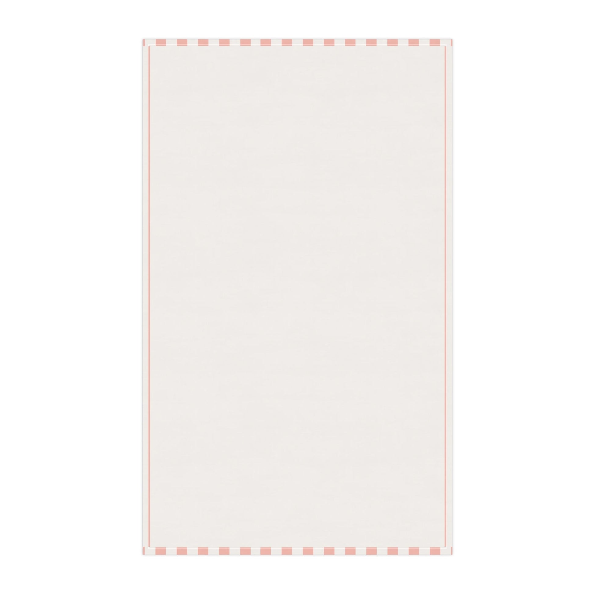 Coral Pink Stripes Kitchen Towel - Kitchen Towel - Kristine Celestine