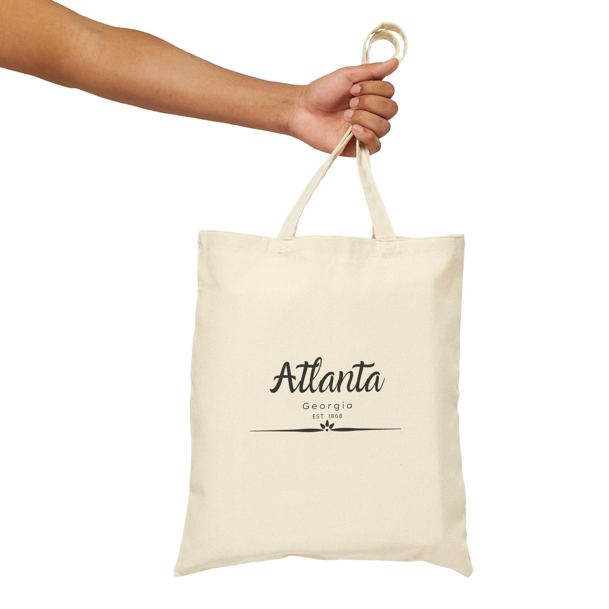 Custom Cotton Canvas Tote Bag Atlanta Amazone - Bags - Kristine Celestine