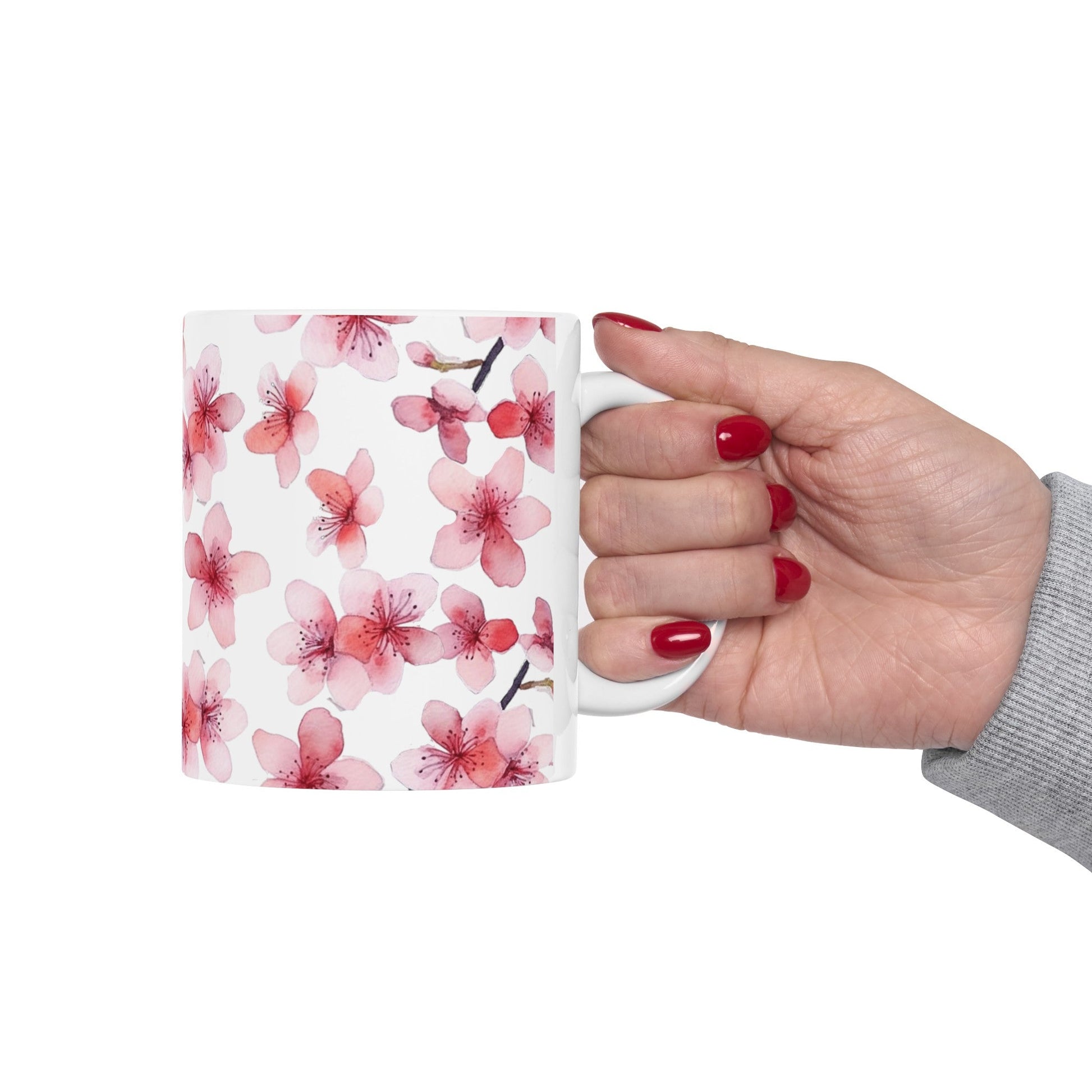 Cute Baby Flower Blossoms Mug (vQ) - Mug - Kristine Celestine