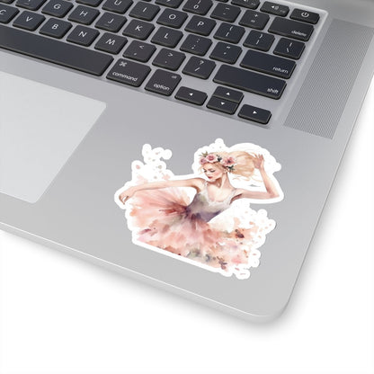 Free Spirit Ballerina Sticker (A10) - Sticker - Kristine Celestine