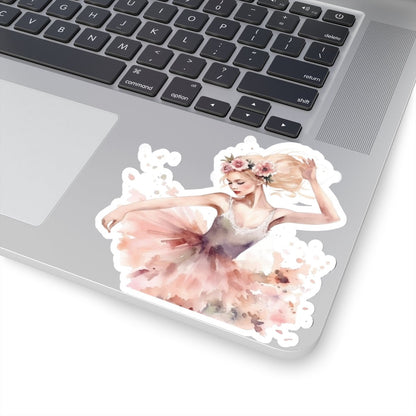 Free Spirit Ballerina Sticker (A10) - Sticker - Kristine Celestine