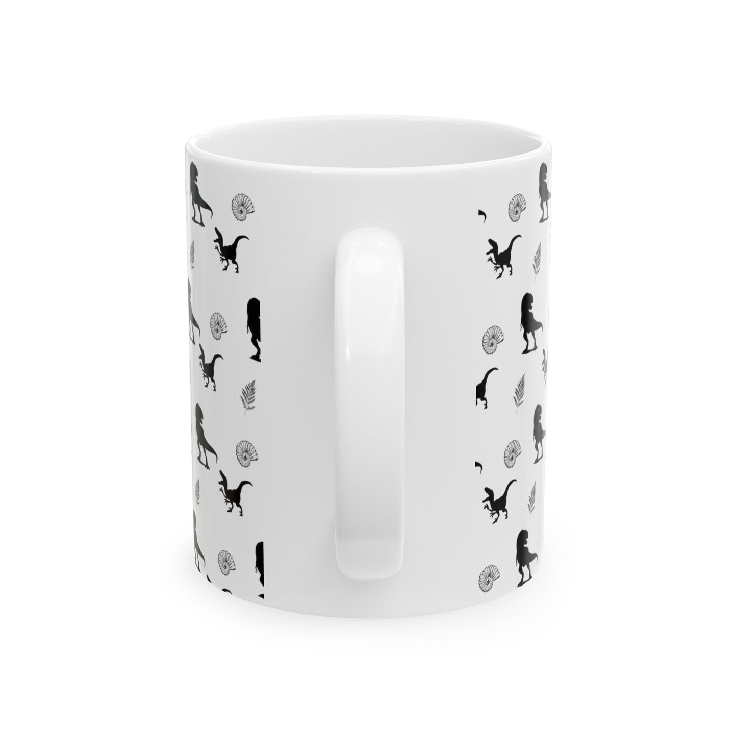 Dinosaur T - Rex Silhouette Mug - Mug - Kristine Celestine