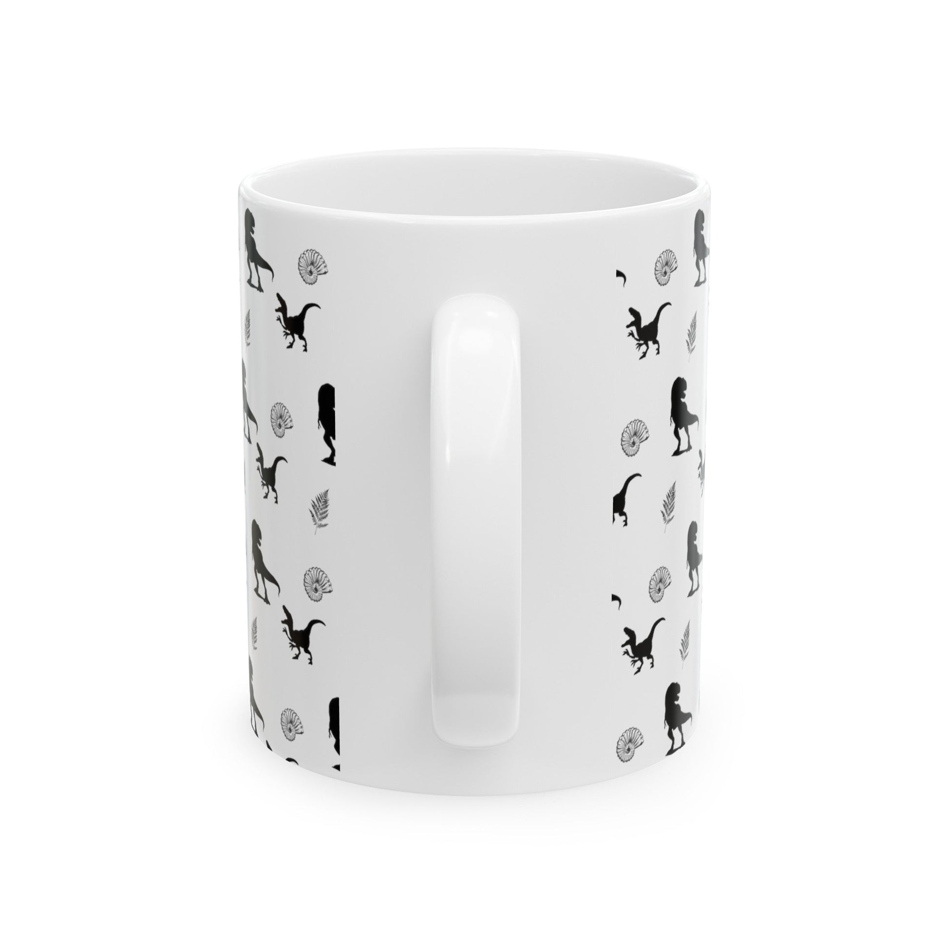 Dinosaur T - Rex Silhouette Mug - Mug - Kristine Celestine