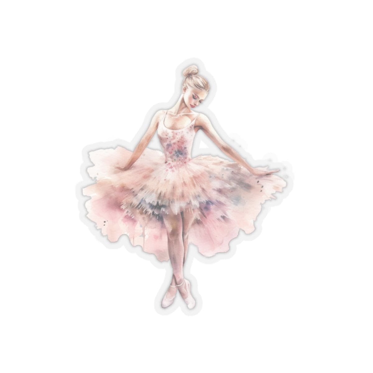 Lovely Ballerina Sticker (A9) - Sticker - Kristine Celestine