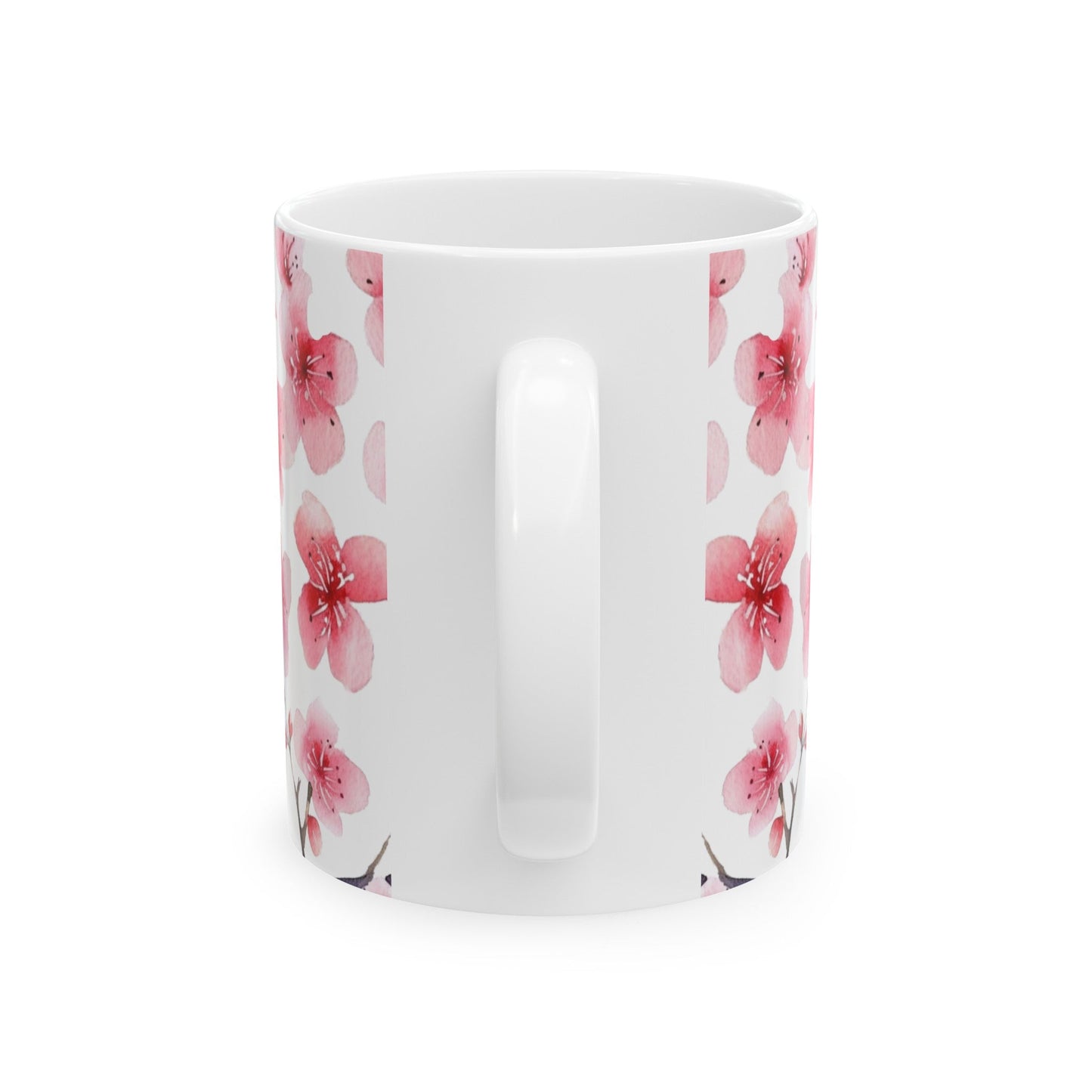 Blooming Pink Flower Mug (v8.1) - Mug - Kristine Celestine