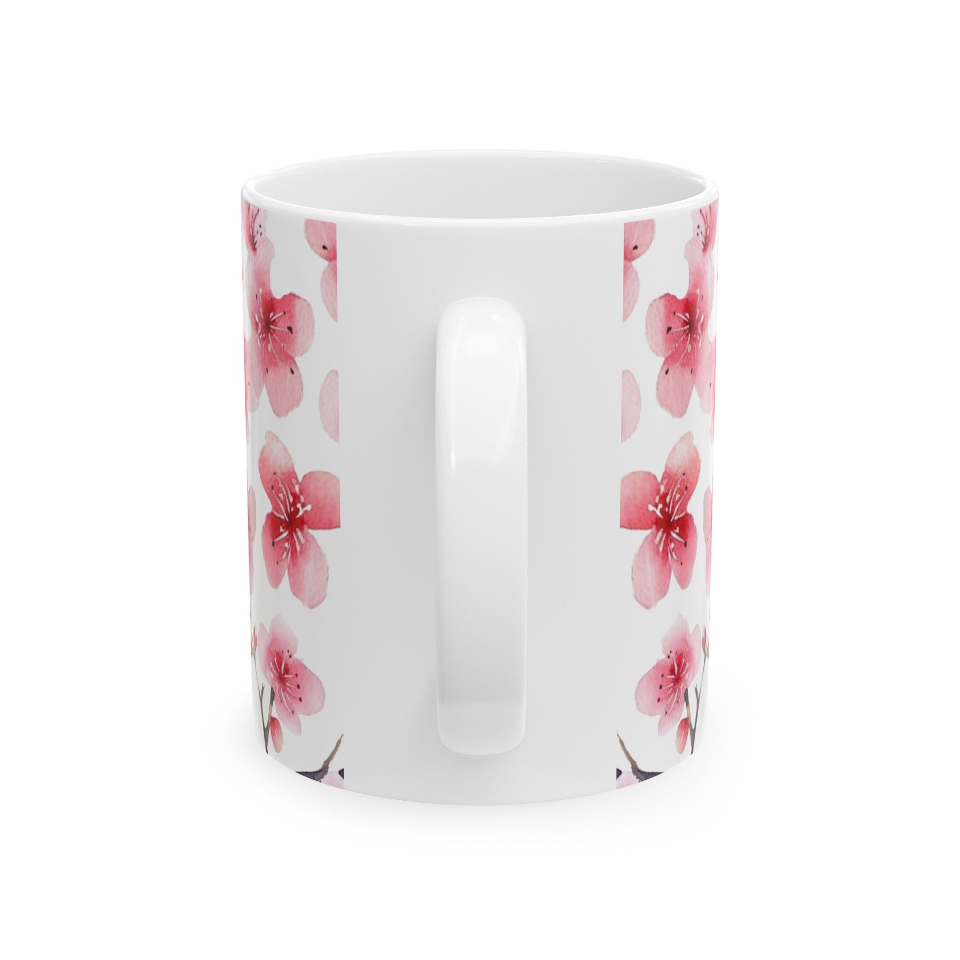 Blooming Pink Flower Mug (v8.1) - Mug - Kristine Celestine