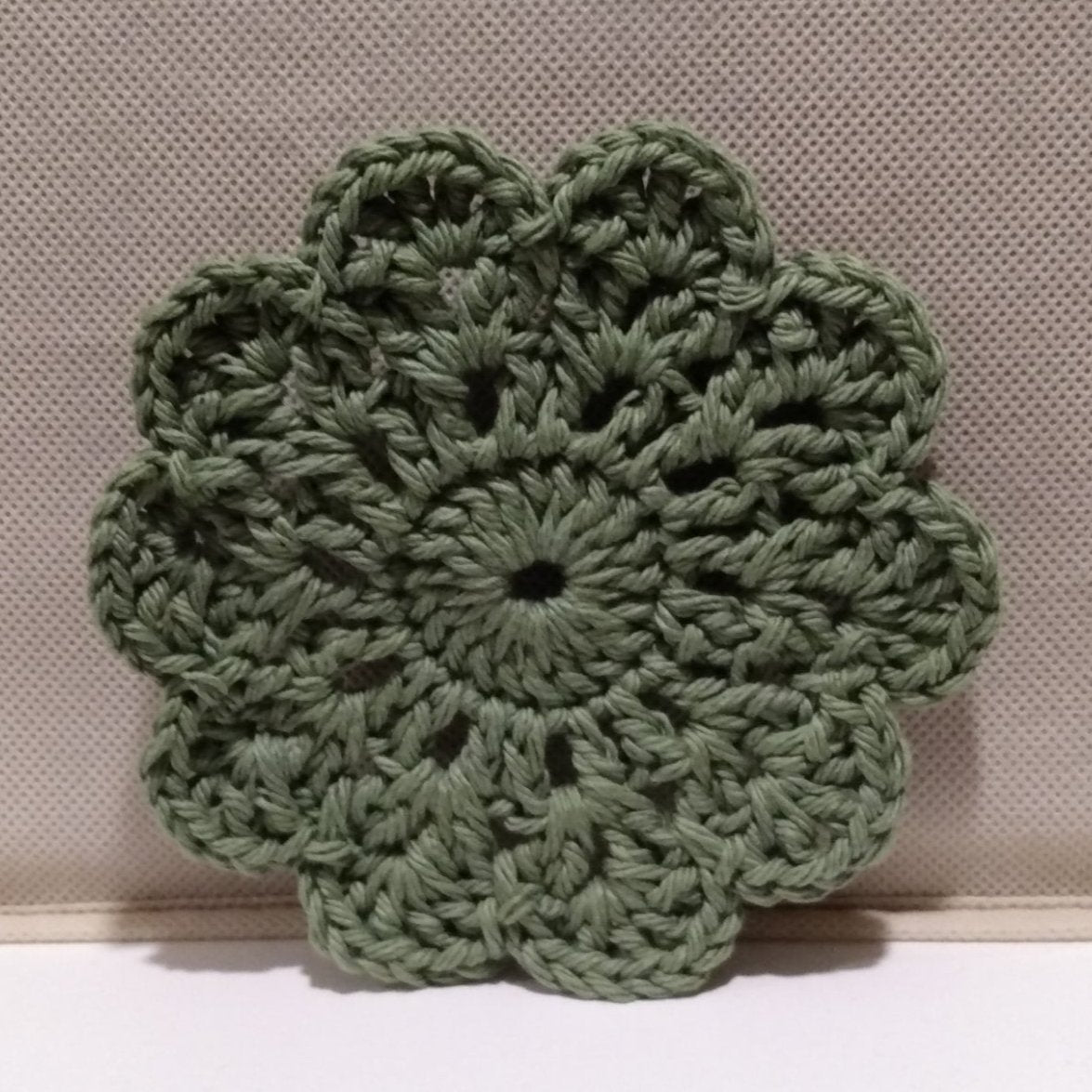 Floral Crochet Cotton Coaster - Coaster - Kristine Celestine