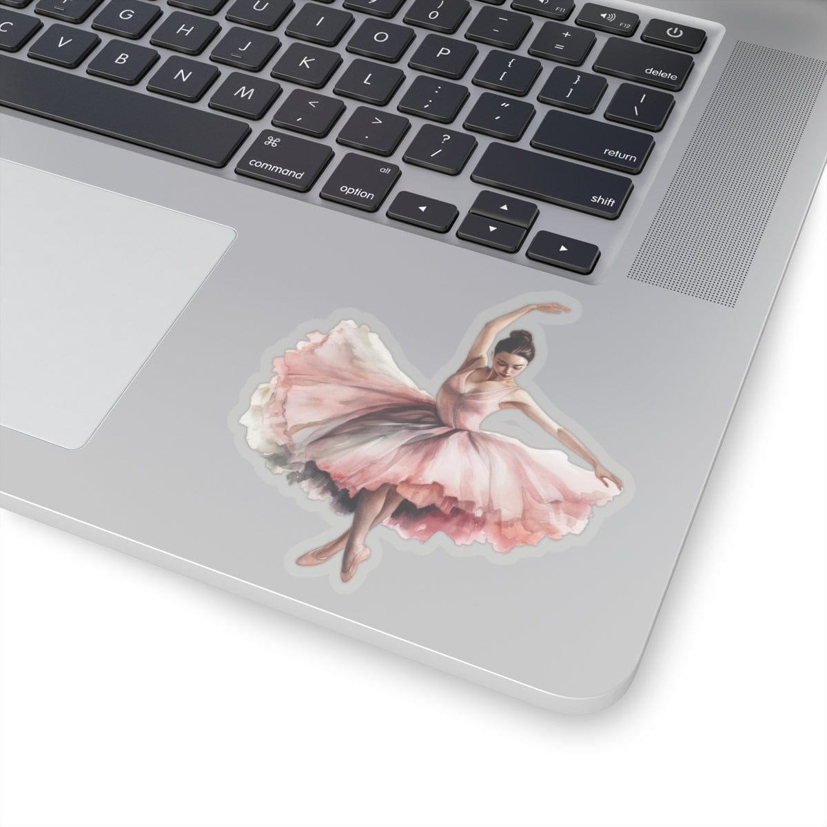 Passionate Dancer in a Pretty Pink Dress Sticker (A6) - Sticker - Kristine Celestine