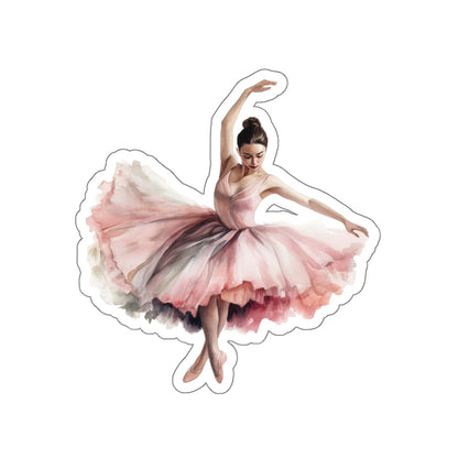 Passionate Dancer in a Pretty Pink Dress Sticker (A6) - Sticker - Kristine Celestine