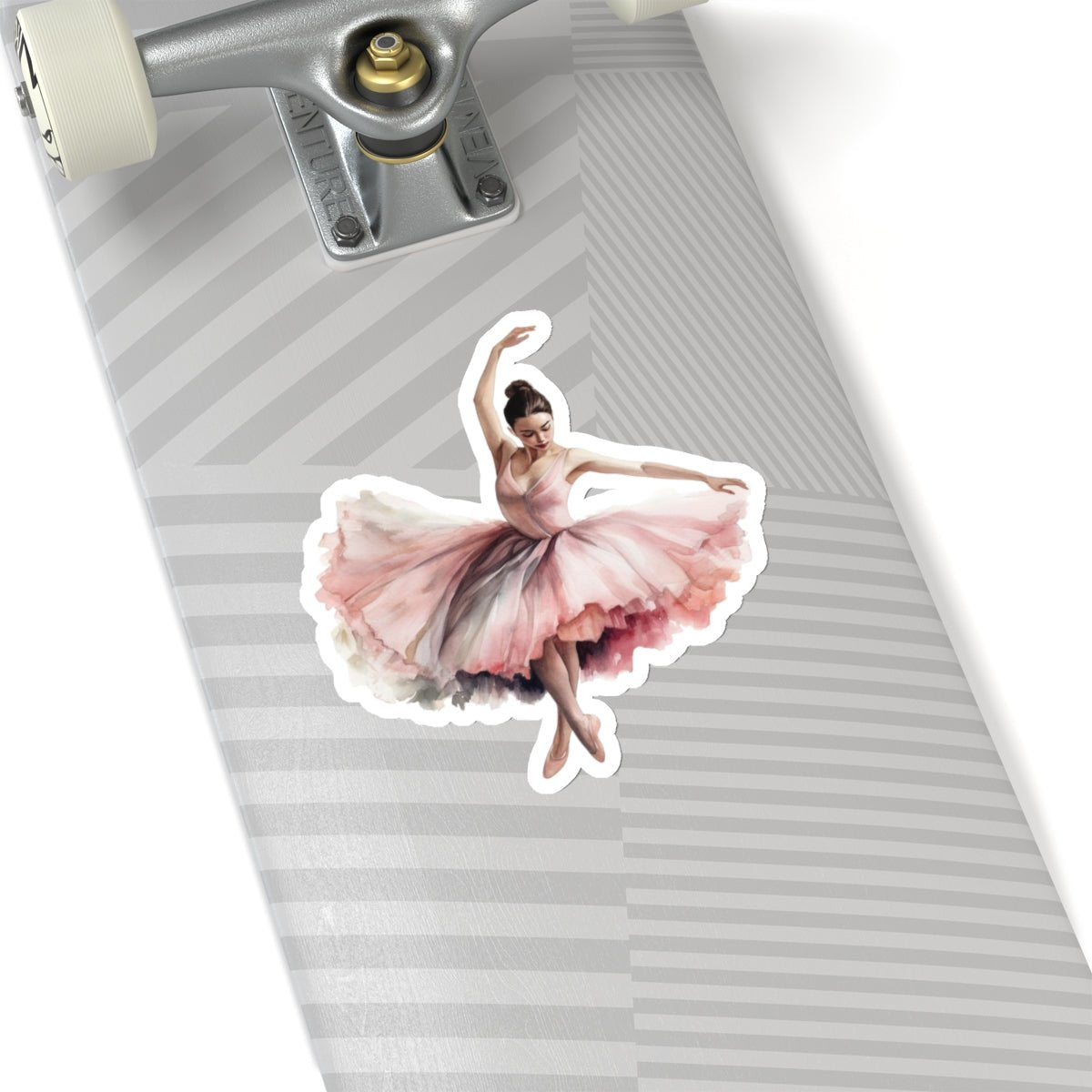 Passionate Dancer in a Pretty Pink Dress Sticker (A6) - Sticker - Kristine Celestine