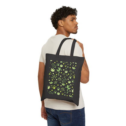 Froggy Cotton Canvas Tote Bag - Bags - Kristine Celestine