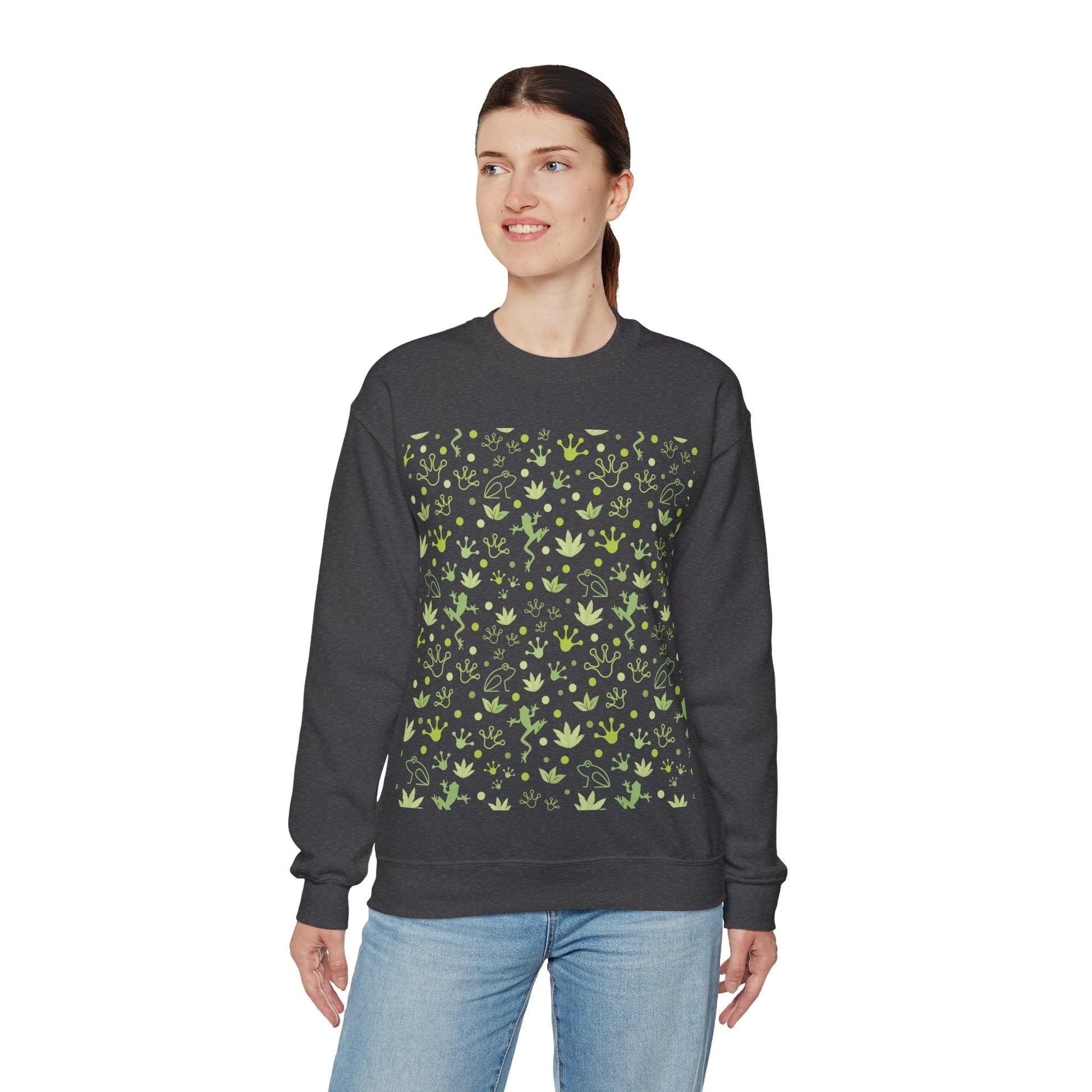 Froggy Crewneck Sweatshirt - Sweatshirt - Kristine Celestine