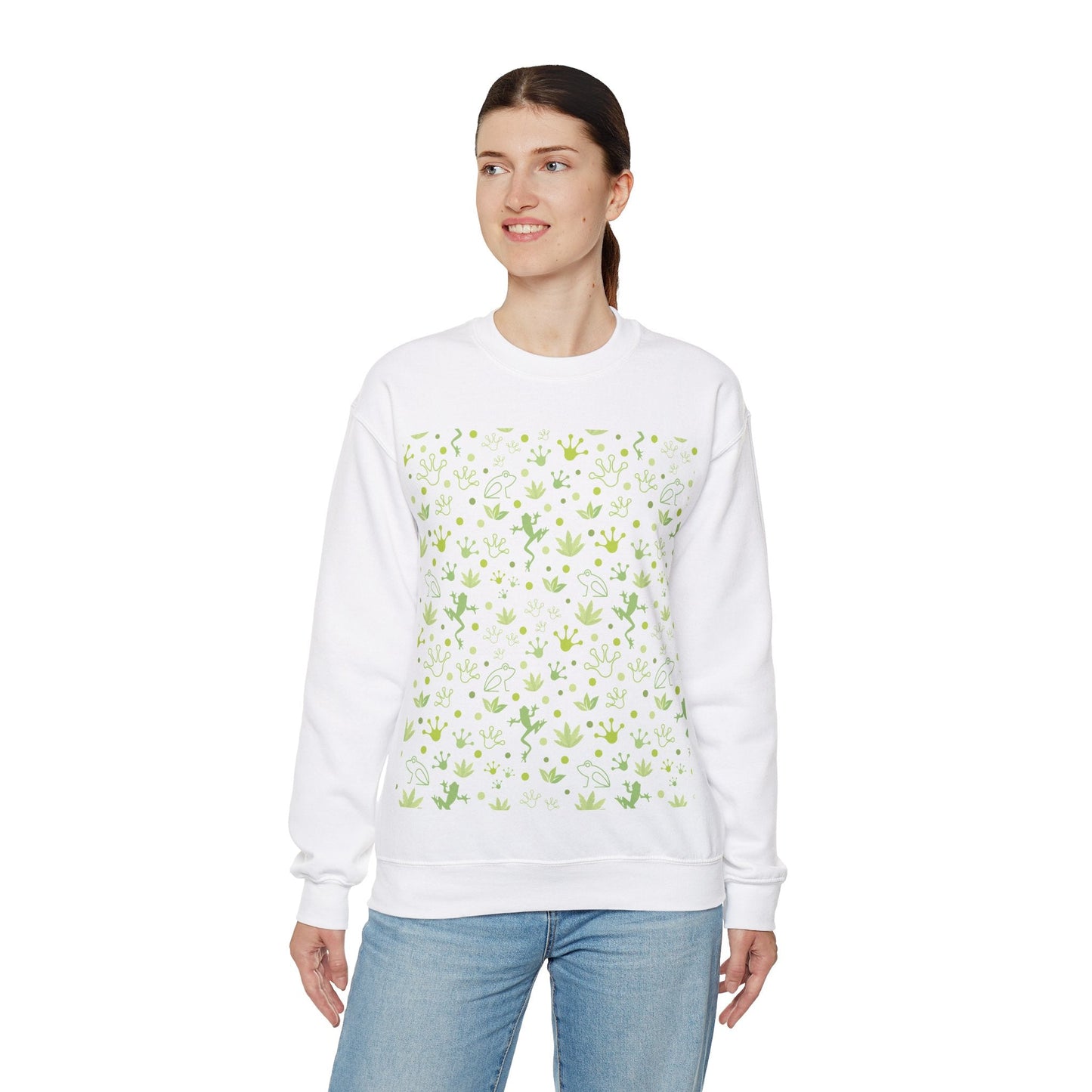 Froggy Crewneck Sweatshirt - Sweatshirt - Kristine Celestine