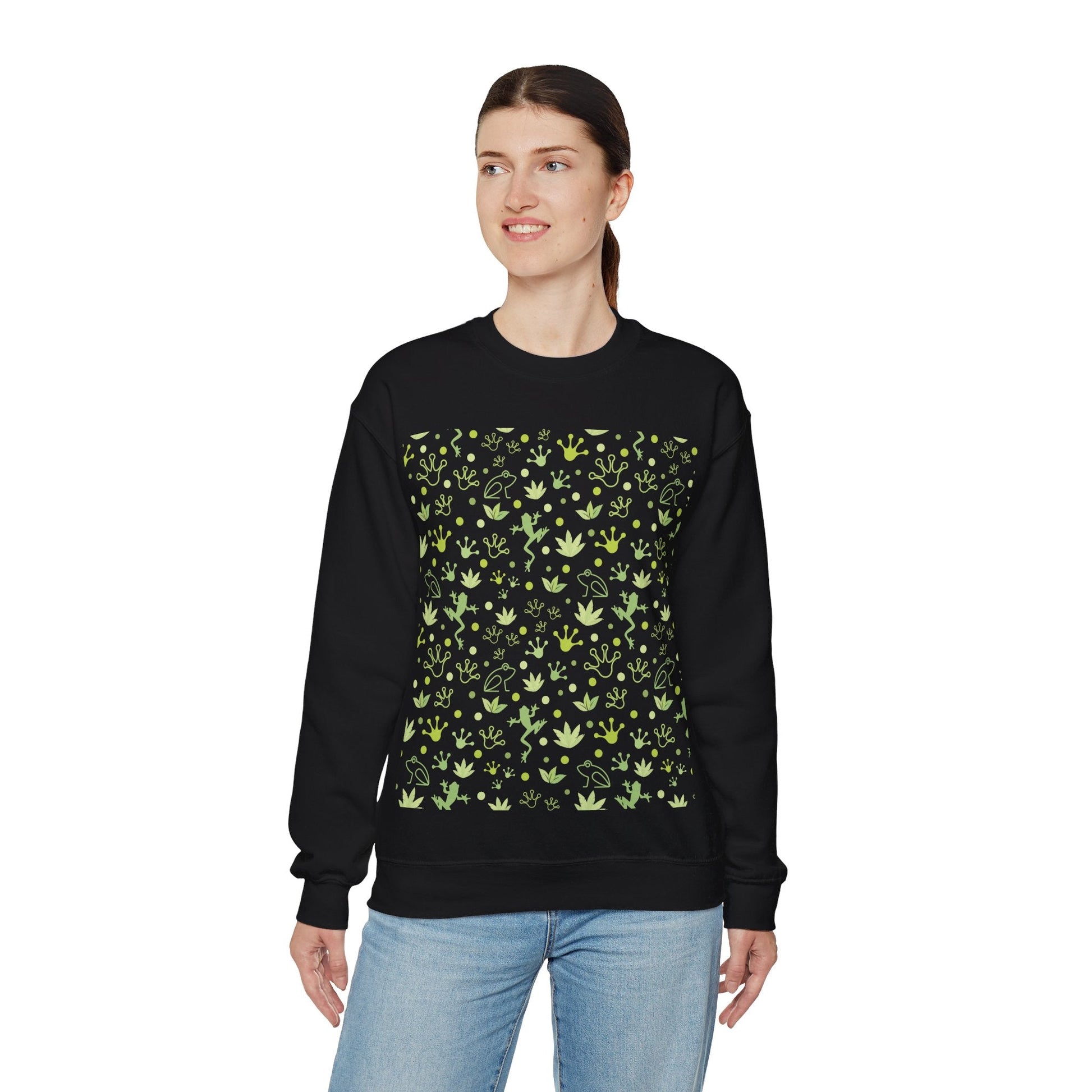 Froggy Crewneck Sweatshirt - Sweatshirt - Kristine Celestine