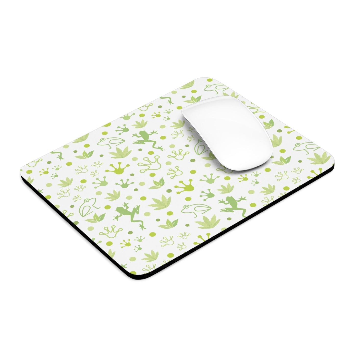 Froggy Mousepad Fun Green Frog Desk Mat Lime Green Toad Mouse Pad - Home Decor - Kristine Celestine