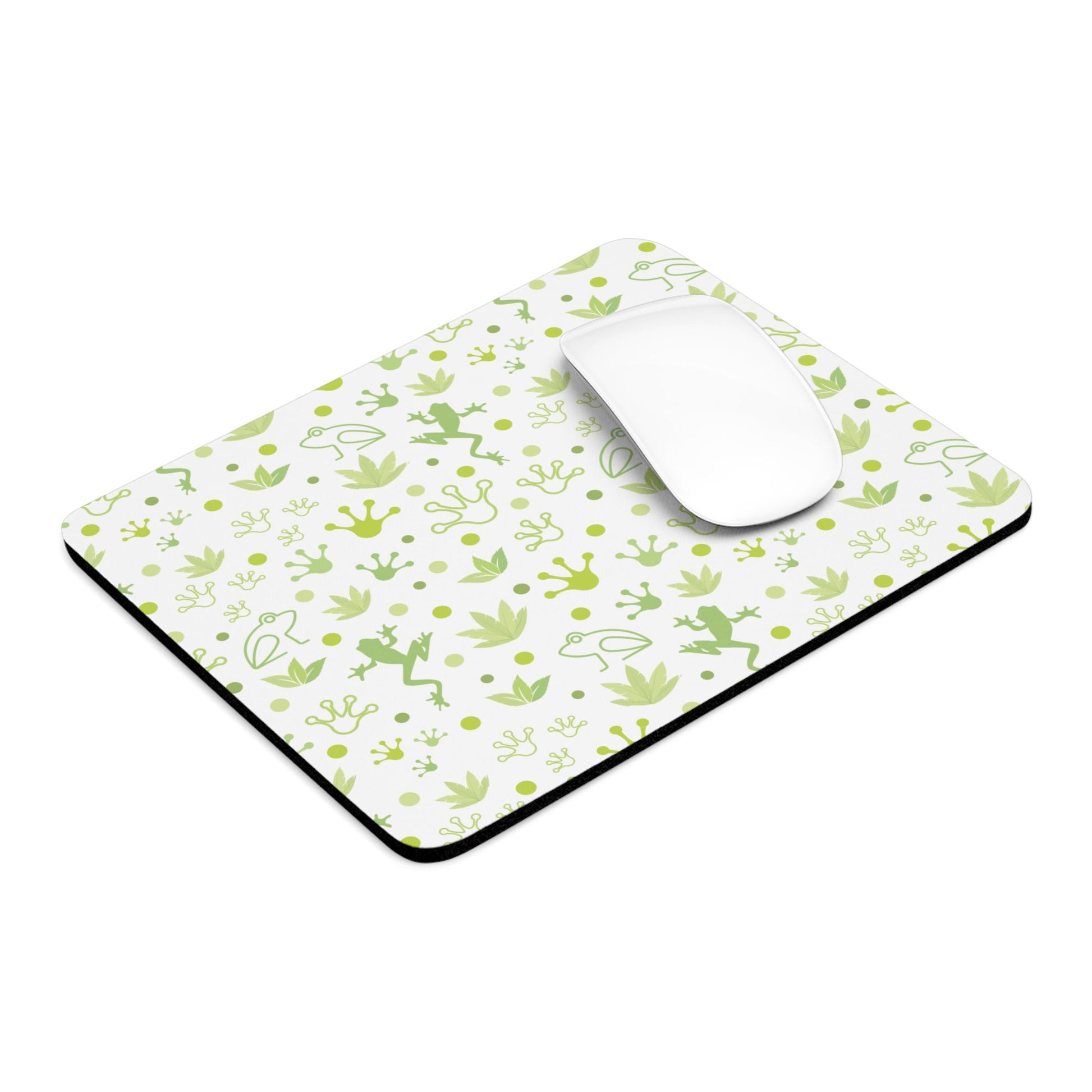 Froggy Mousepad Fun Green Frog Desk Mat Lime Green Toad Mouse Pad - Home Decor - Kristine Celestine