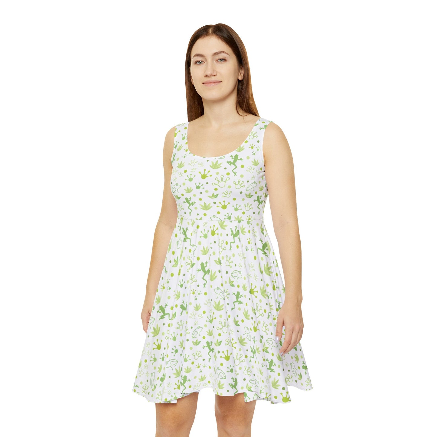 Froggy Women's Skater Dress - Dress - Kristine Celestine