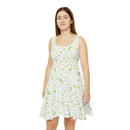 Froggy Women's Skater Dress - Dress - Kristine Celestine