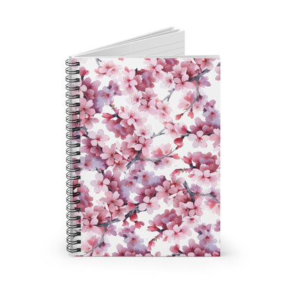 Purple Forest Spiral Notebook 6x8" (vJ) - Notebook - Kristine Celestine