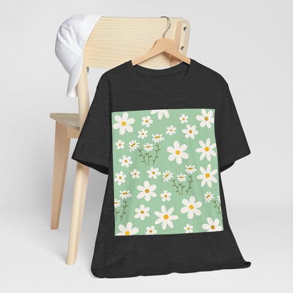 Mint Daisy Delight T - Shirt - T - Shirt - Kristine Celestine