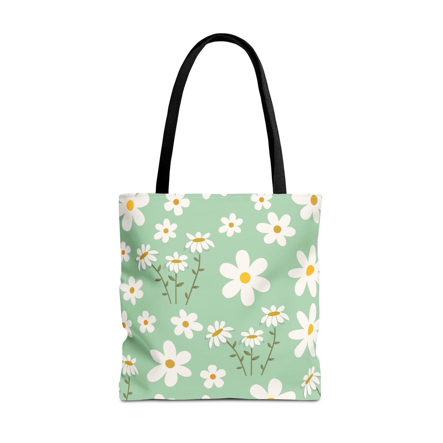 Mint Daisy Delight Tote Bag - Bags - Kristine Celestine