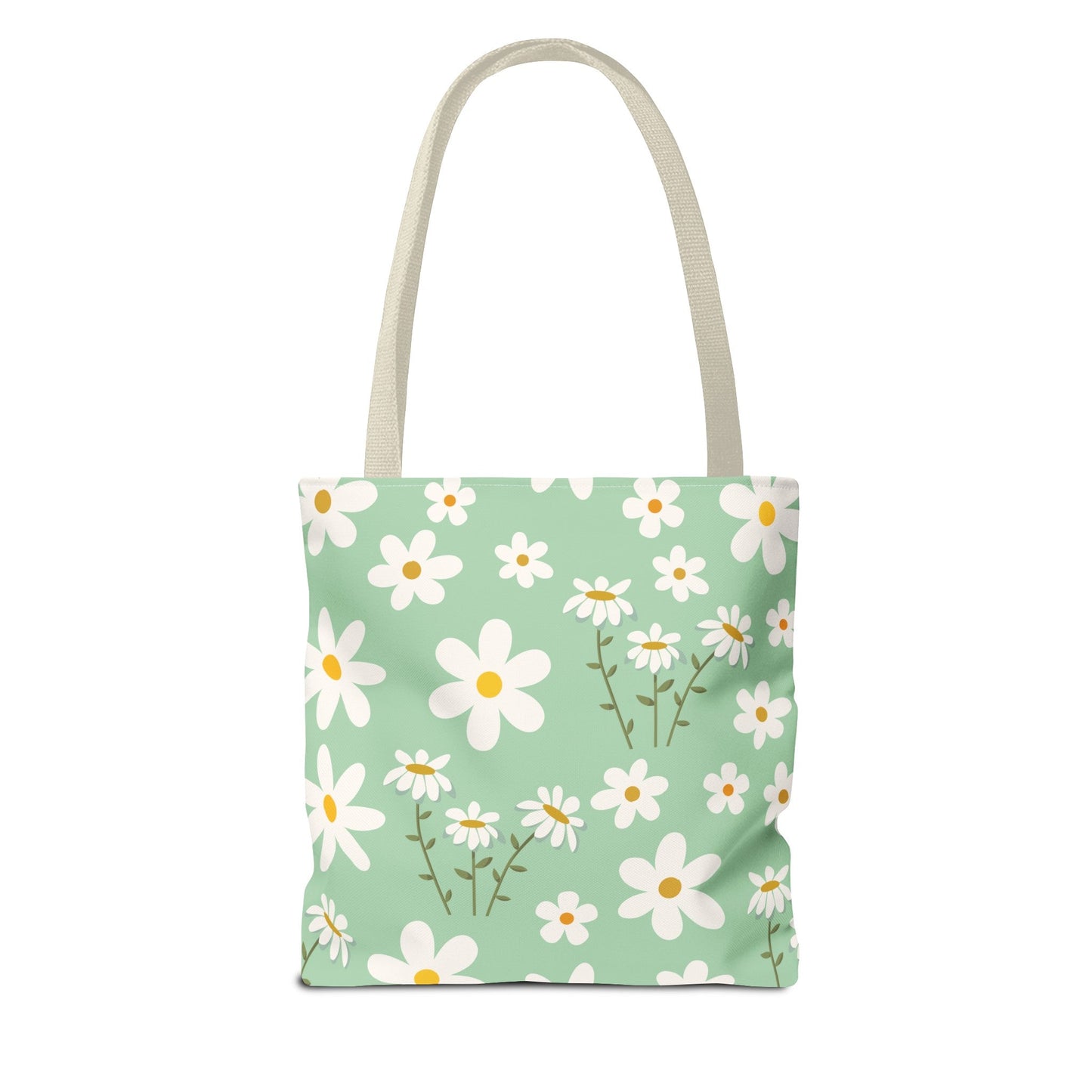 Mint Daisy Delight Tote Bag - Bags - Kristine Celestine