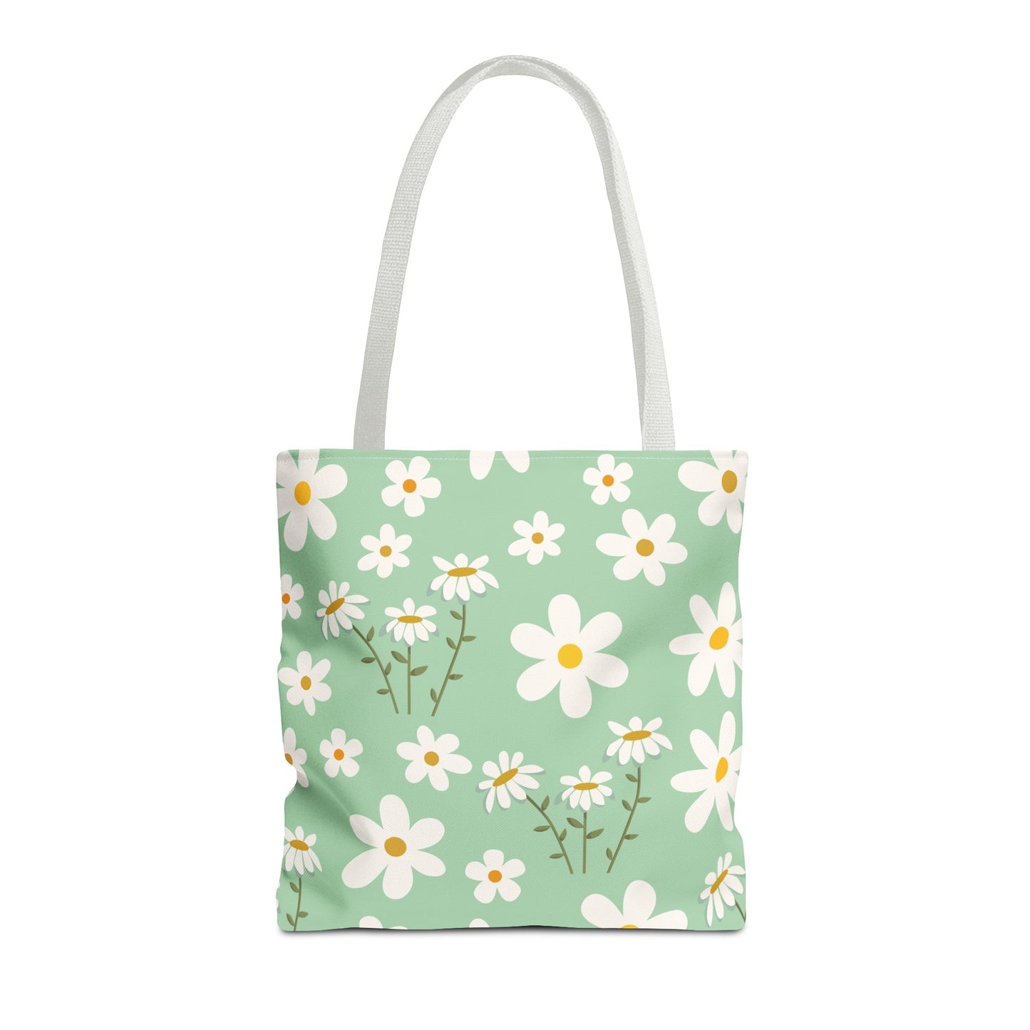 Mint Daisy Delight Tote Bag - Bags - Kristine Celestine