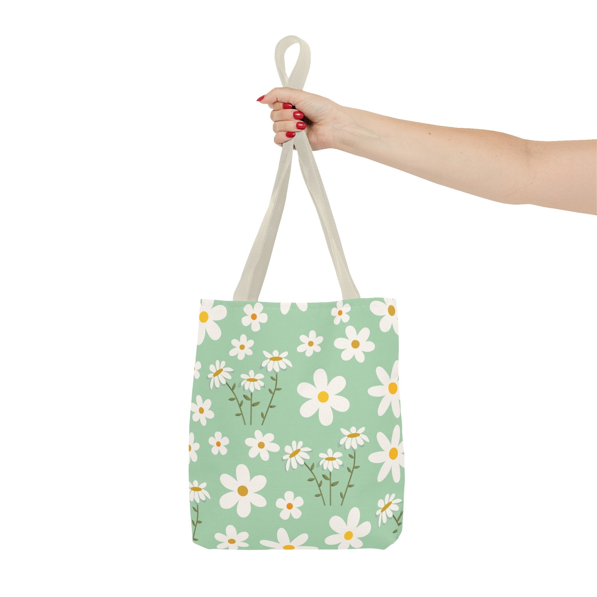 Mint Daisy Delight Tote Bag - Bags - Kristine Celestine