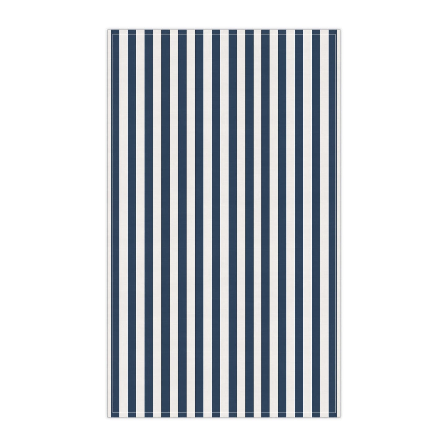 Navy Blue Stripes Kitchen Towel - Kitchen Towel - Kristine Celestine