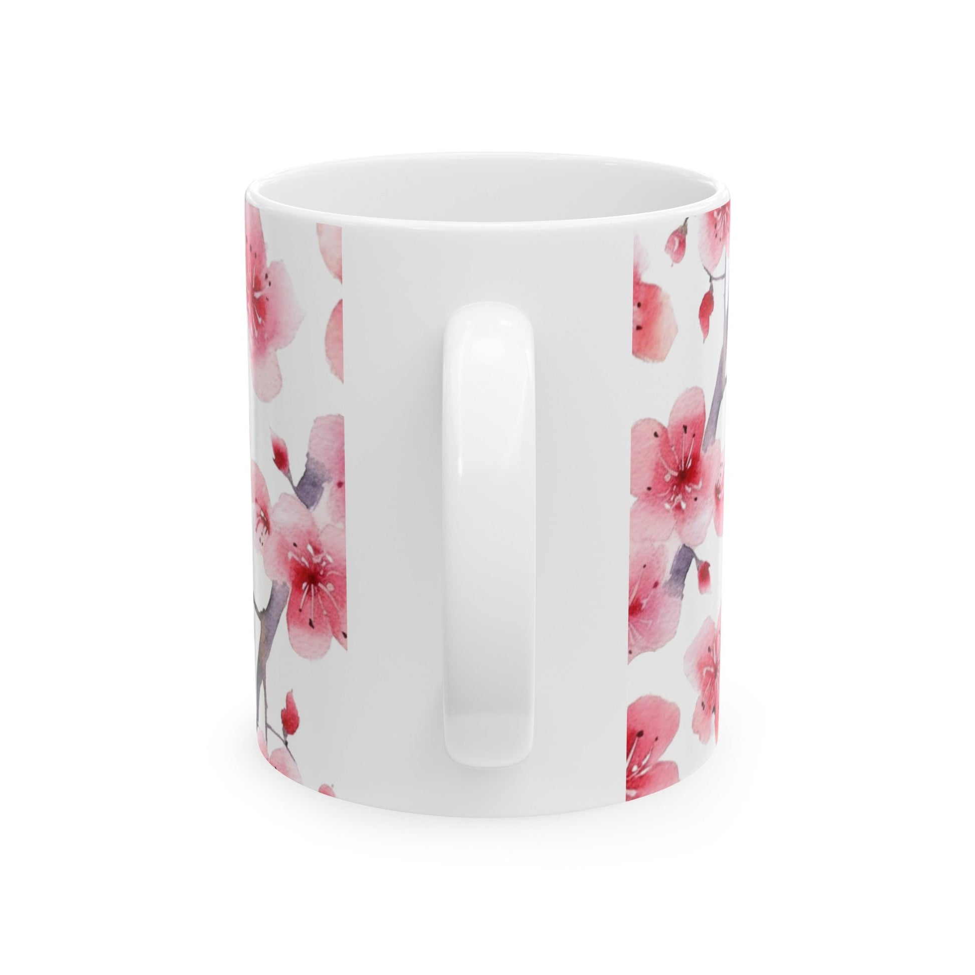 Pink Watercolor Flower Mug (v8) - Mug - Kristine Celestine