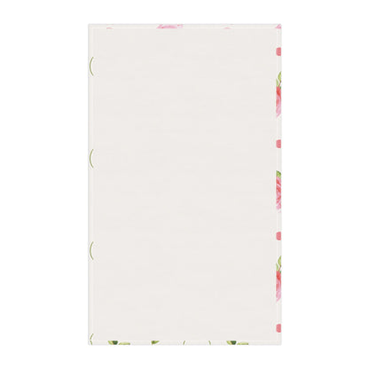 Pink Rose Kitchen Towel - Kitchen Towel - Kristine Celestine