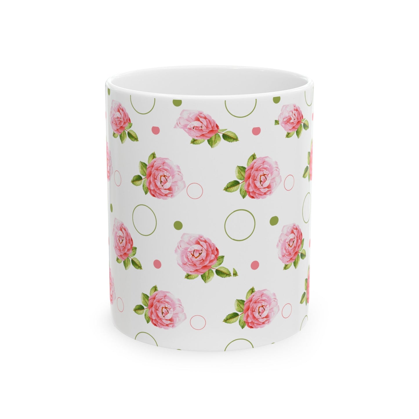 Pink Rose Mug - Mug - Kristine Celestine