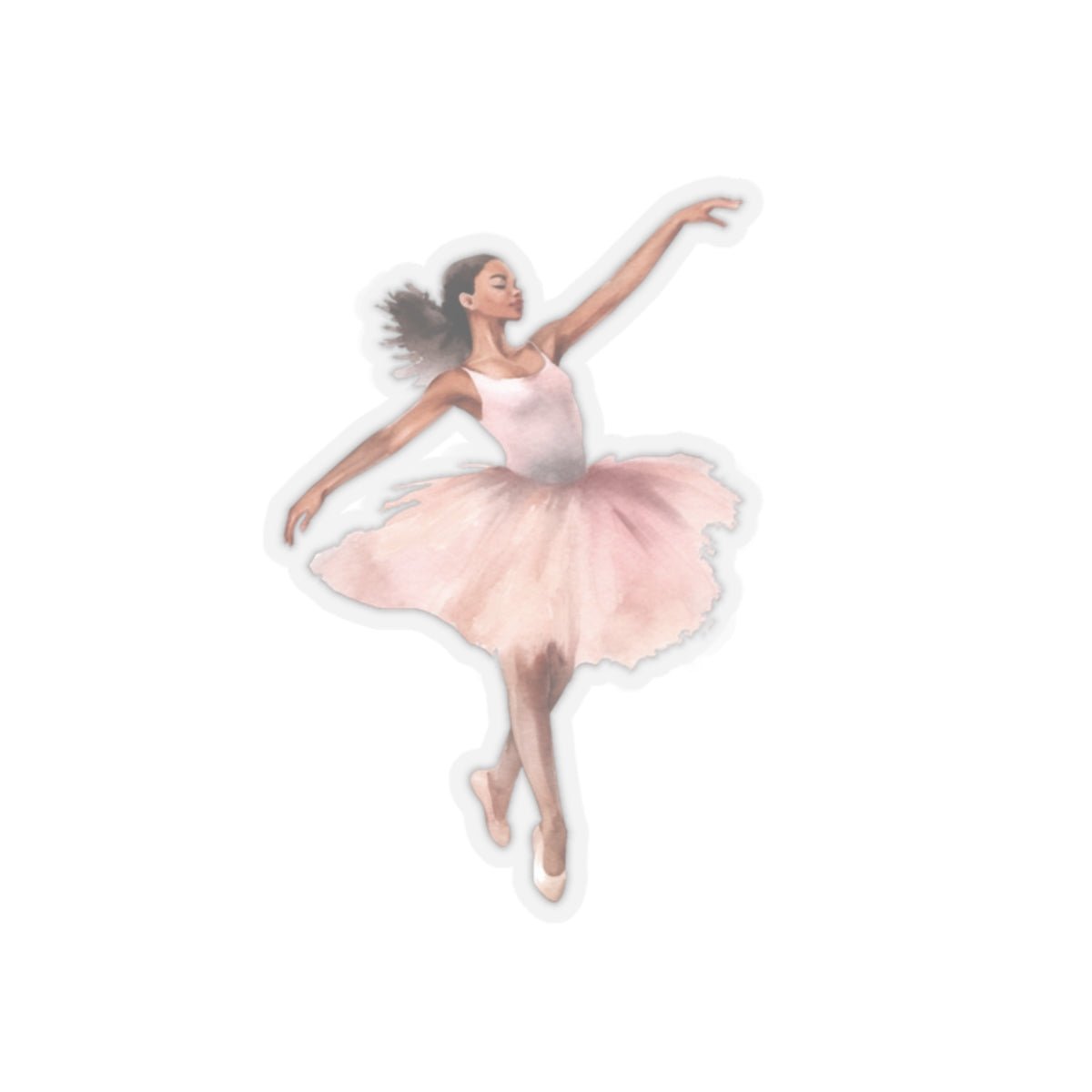 Caught Up in the Dance Ballerina Sticker (A1) - Sticker - Kristine Celestine