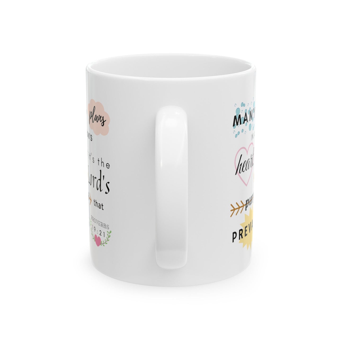 Proverbs 19:21 Bible Verse Mug - Mug - Kristine Celestine