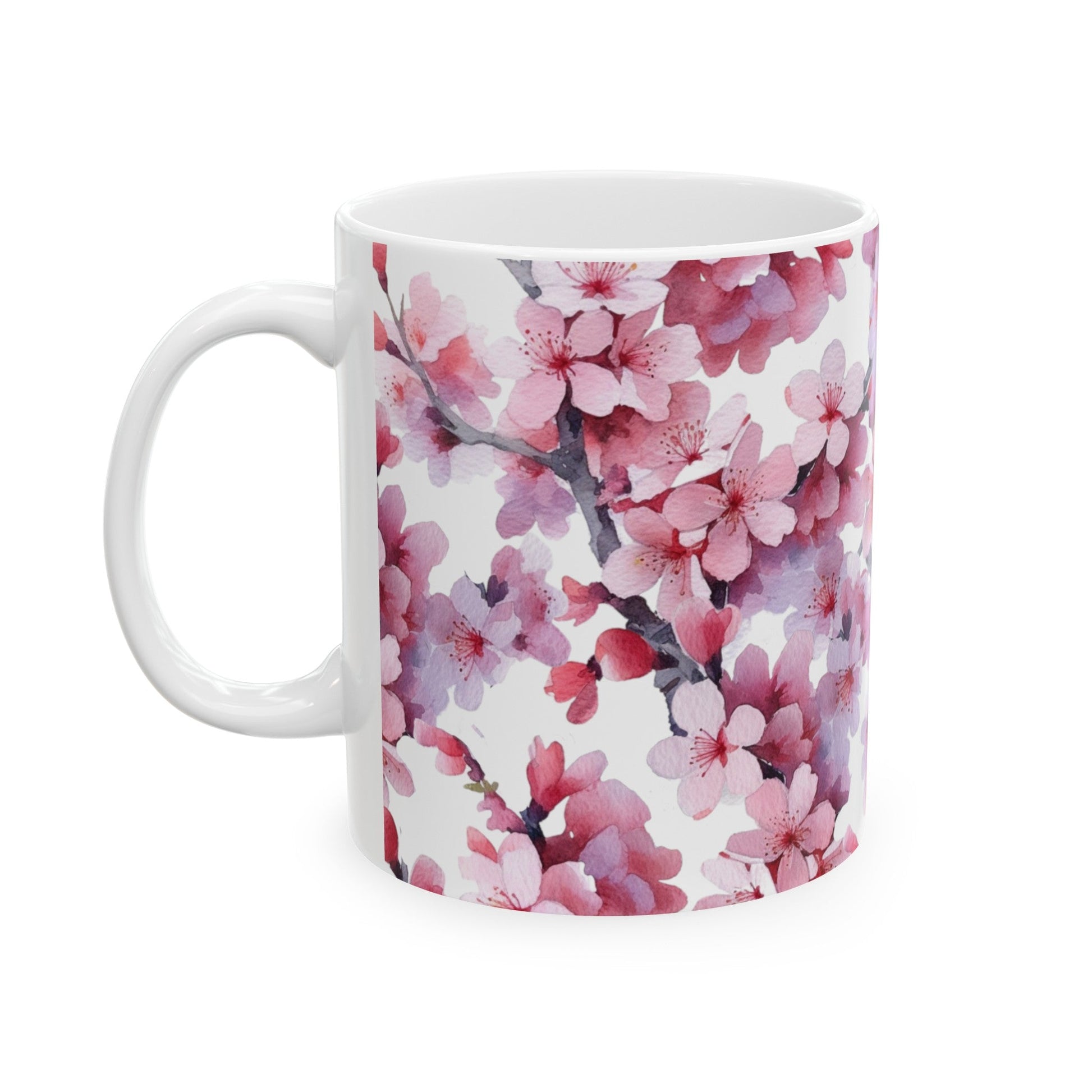 Purple Flower Blossom Mug (vJ) - Mug - Kristine Celestine