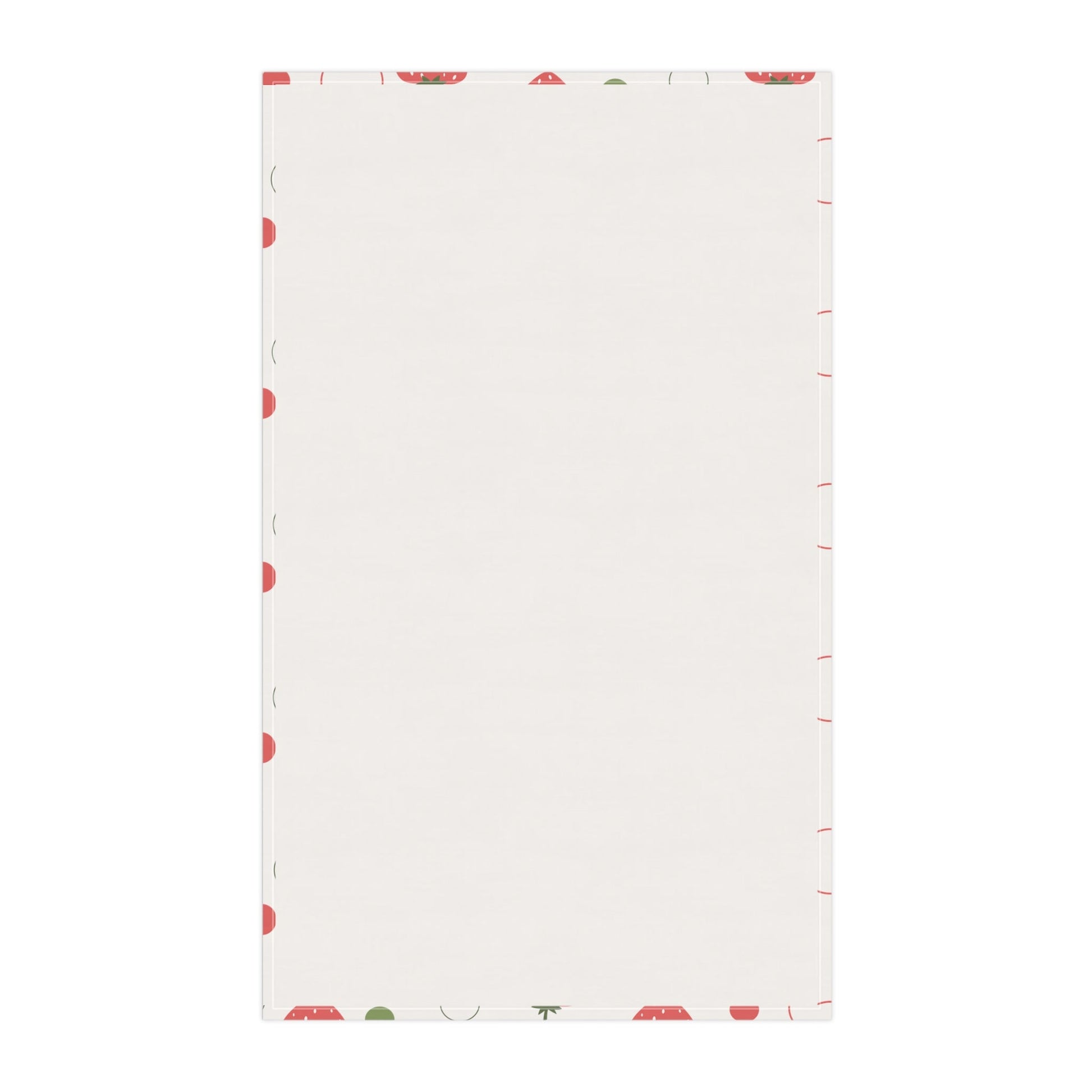 Red Strawberry Bubbles Kitchen Towel - Kitchen Towel - Kristine Celestine