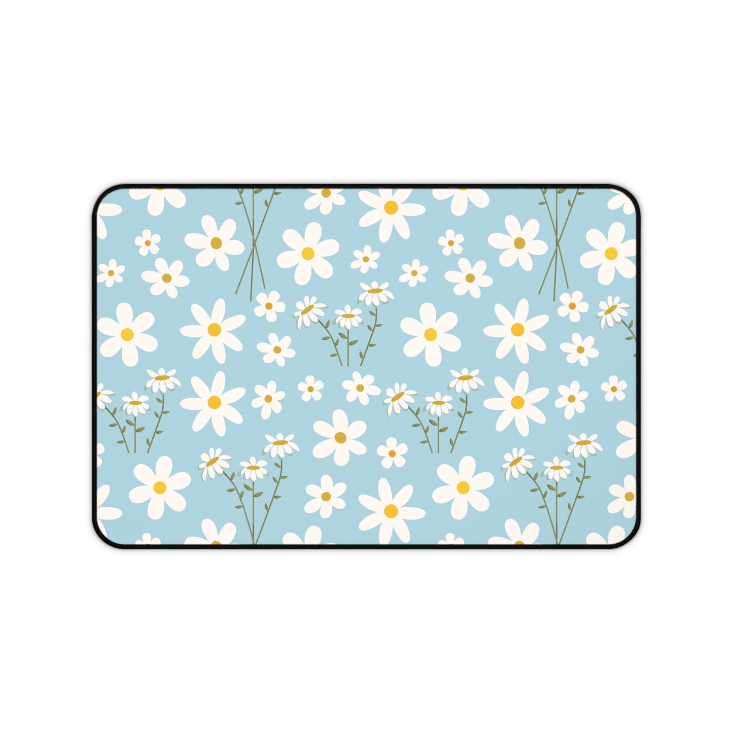 Sky Blue Daisy Desk Mat - Home Decor - Kristine Celestine