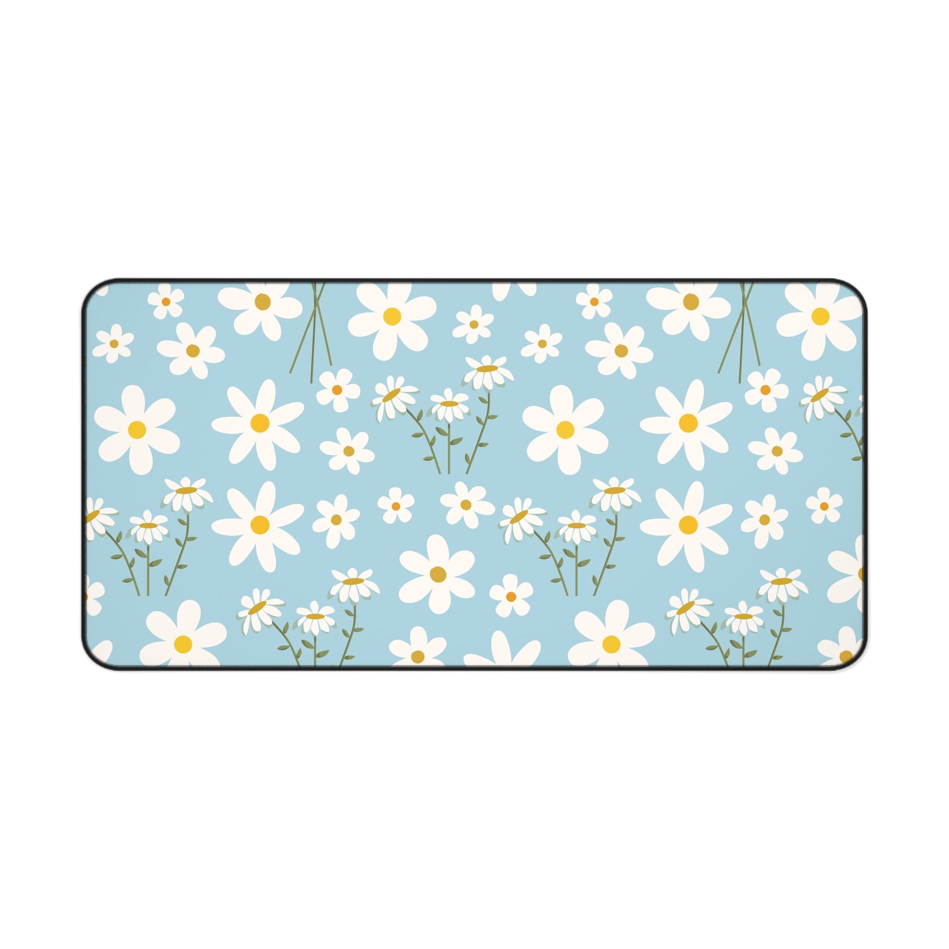 Sky Blue Daisy Desk Mat - Home Decor - Kristine Celestine