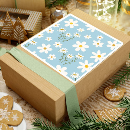 Sky Blue Daisy Sticker - Paper products - Kristine Celestine