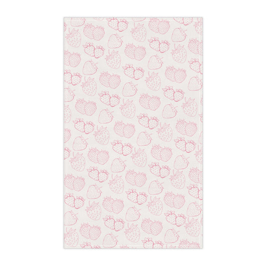 Strawberry Dream Kitchen Towel - Kitchen Towel - Kristine Celestine