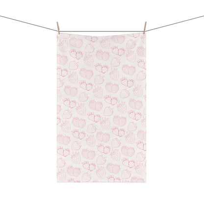 Strawberry Dream Kitchen Towel - Kitchen Towel - Kristine Celestine