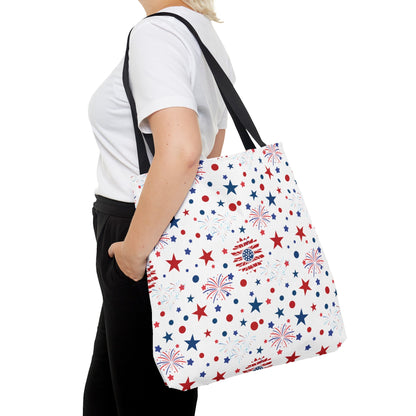 Starry Night America Tote Bag - Bags - Kristine Celestine